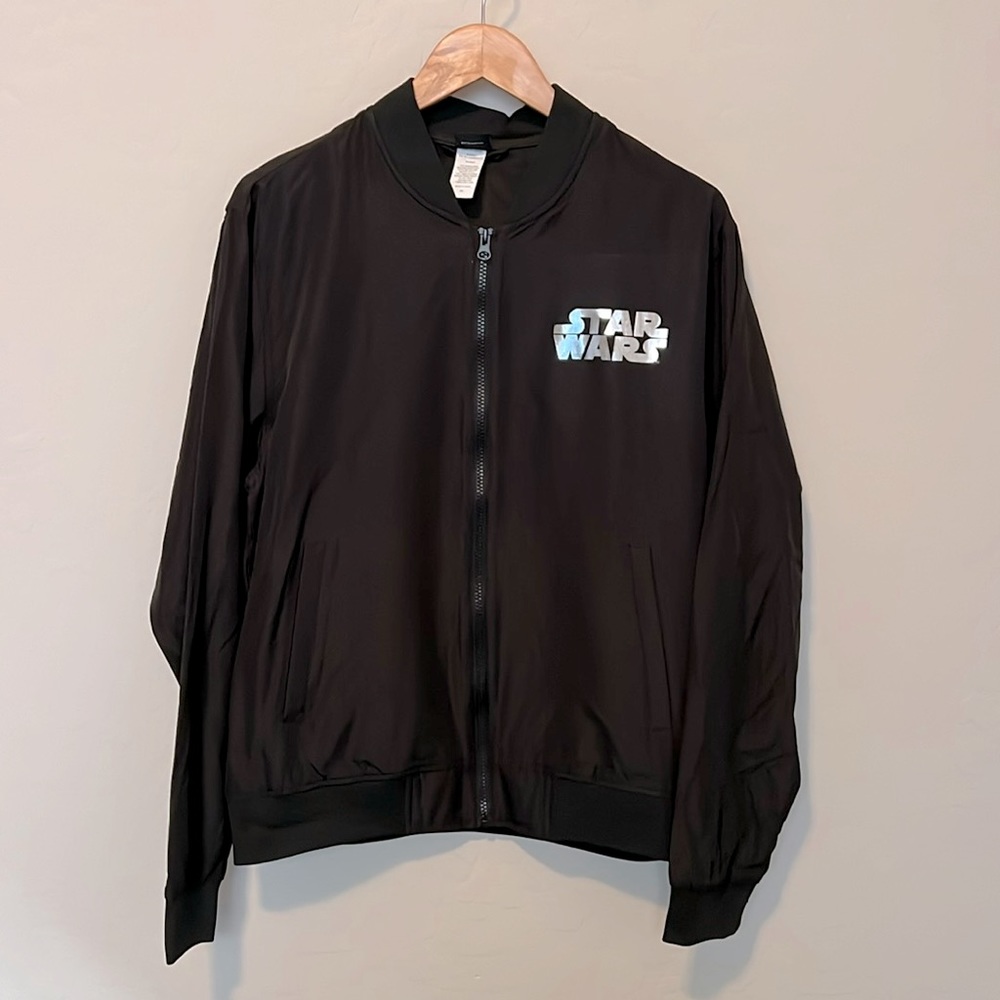 NWT Disney Star Wars Stormtrooper lightweight bomber style jacket. - Picture 4 of 13